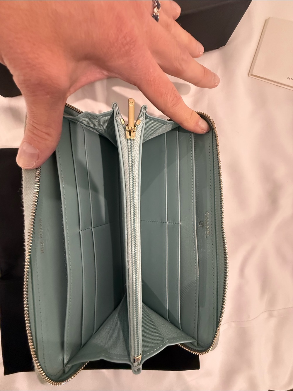 Chanel Caviar Leather Wallet - Picture 5 of 15